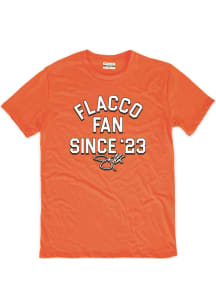 Joe Flacco Cleveland Browns Orange Flacco Fan Since 23 Short Sleeve Fashion Player T Shirt