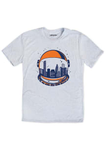 Houston White Space Helmet Short Sleeve Fashion T Shirt