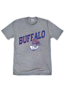 Buffalo Grey Table Break Short Sleeve Fashion T Shirt