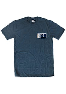 South Carolina Navy Blue Matchbook Short Sleeve Fashion T Shirt