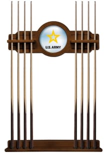 Army Solid Wood Cue Rack Pool Table