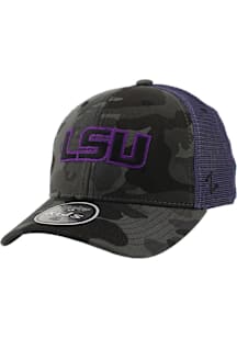 Zephyr LSU Tigers Black Camo Lil Smokey Youth Adjustable Hat