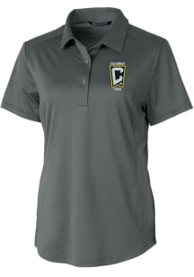 Cutter and Buck Columbus Crew Womens Graphite Prospect Short Sleeve Polo Shirt