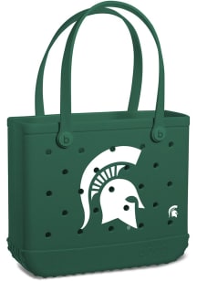 Michigan State Spartans  Medium Bogg Bag Tote Bag - Green