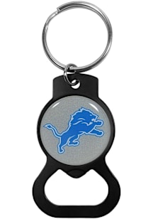 Detroit Lions Logo Keychain - Black