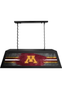 Black Minnesota Golden Gophers Long Billiard Lamp