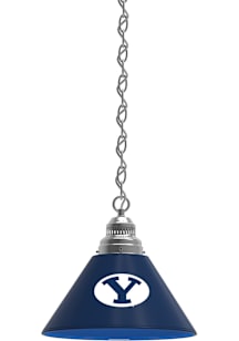 BYU Cougars Single Silver Billiard Lamp