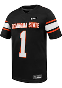 Nike Oklahoma State Cowboys Black Football Replica Game Football Jersey
