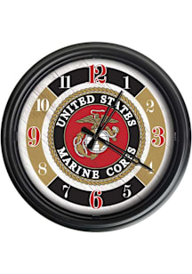Marine Corps Outdoor LED Wall Clock