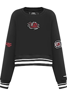 Pro Standard South Carolina Gamecocks Womens Black Classic Crew Sweatshirt
