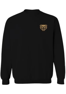 Vive La Fete Oakland University Golden Grizzlies Womens Black Impressions Crew Sweatshirt