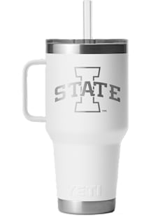 Yeti Iowa State Cyclones 35oz Straw YETI Stainless Steel Tumbler - White