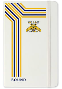 North Carolina A&T State University School Bound team logo Notebook and Folder - White