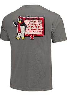 Youngstown State Penguins Charcoal Welcome Sign Short Sleeve T Shirt
