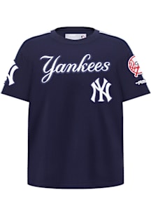 Aaron Judge  Pro Standard New York Yankees Youth Navy Blue Classic Short Sleeve T-Shirt