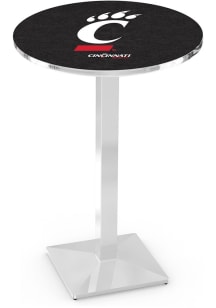 Cincinnati Bearcats Chrome Square Base Pub Table