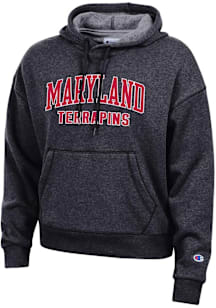 Champion Maryland Terrapins Womens Black Triumph Hooded Sweatshirt