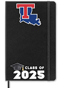 Louisiana Tech Bulldogs Class of 25 team logo Notebook and Folder - Black