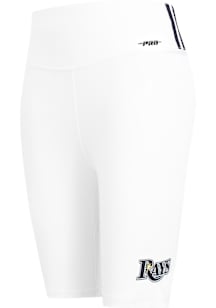 Pro Standard Tampa Bay Rays Womens White Classic Shorts