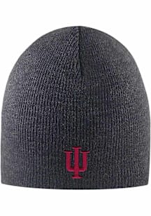 LogoFit Indiana Hoosiers Dark Grey Everest Mens Knit Hat