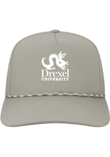 Drexel Dragons Grey Caddy Adjustable Adjustable Hat