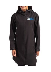 Womens Big Ten Black Cutter and Buck Camano Light Weight Jacket