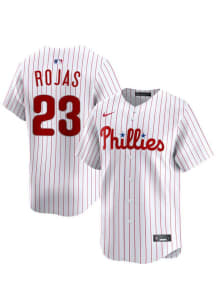 Johan Rojas Nike Philadelphia Phillies Mens White Home Limited Baseball Jersey