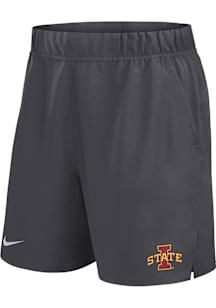 Nike Iowa State Cyclones Mens Anthracite Logo Shorts
