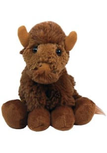 Buffalo 7in Loveable Bison Plush
