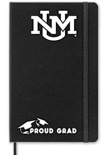 New Mexico Lobos Proud Grad team logo Notebook and Folder - Black