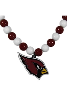 Arizona Cardinals Fan Bead Necklace