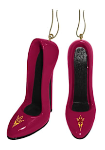 Arizona State Sun Devils Santa Special Delivery Ornament - Maroon