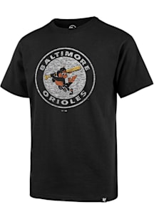 47 Baltimore Orioles Youth Black Coop Circle Logo Short Sleeve T-Shirt