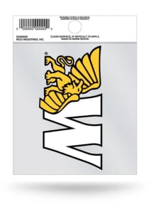 Missouri Western Griffons Small Auto Static Cling Decal - Gold