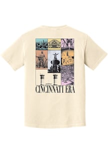Summit Sportswear Cincinnati Ivory Eras Short Sleeve Fashion T Shirt