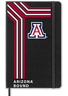 Arizona Wildcats School Bound team logo Notebook and Folder - Black