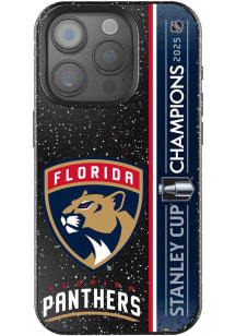 Florida Panthers 2025 Stanley Cup Champions iPhone Bling Phone Cover