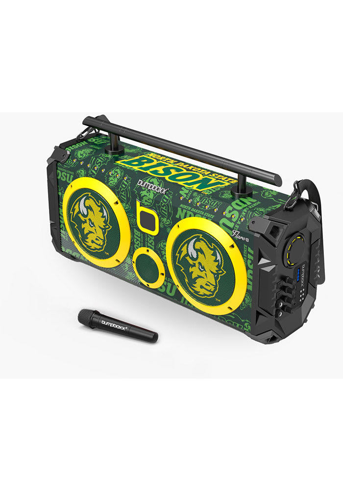 North Dakota State Bison Yellow Flare8 Boombox Speaker