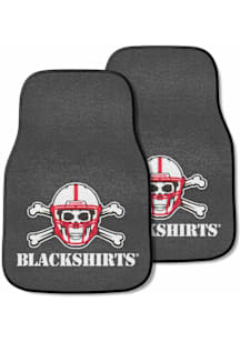 Nebraska Cornhuskers Blackshirts Logo Car Mat - Black