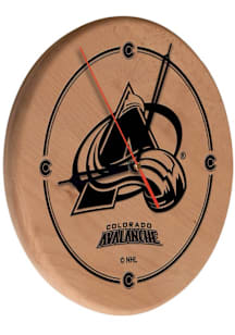 Colorado Avalanche Laser Engraved Wall Clock