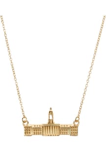Penn State Nittany Lions Kyle Cavan Old Main Womens Necklace - Gold