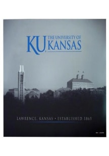 Kansas Jayhawks 16X20 Campus Unframed Poster