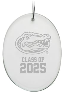 Florida Gators Class of 2025 Oval Ornament - White