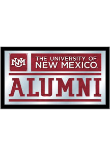 New Mexico Lobos Alumni Hanging Back Bar Mirror