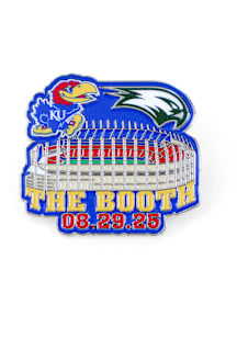 Kansas Jayhawks Souvenir 2025 vs Wagner Game Day Pin - Blue