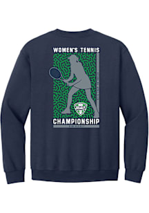 Summit Sportswear MAC Mens Navy Blue Women's Tennis Championship 2026 Long Sleeve Crew Sweatshirt