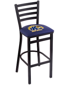 Kent State Golden Flashes Stationary Pub Stool - Black