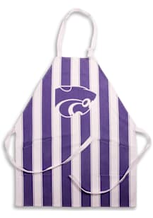 K-State Wildcats Vintage Striped Tailgate BBQ Apron