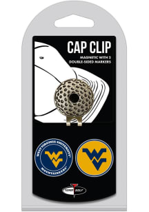West Virginia Mountaineers Ball Marker Cap Clip