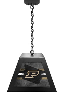 Black Purdue Boilermakers Pendant Billiard Lamp